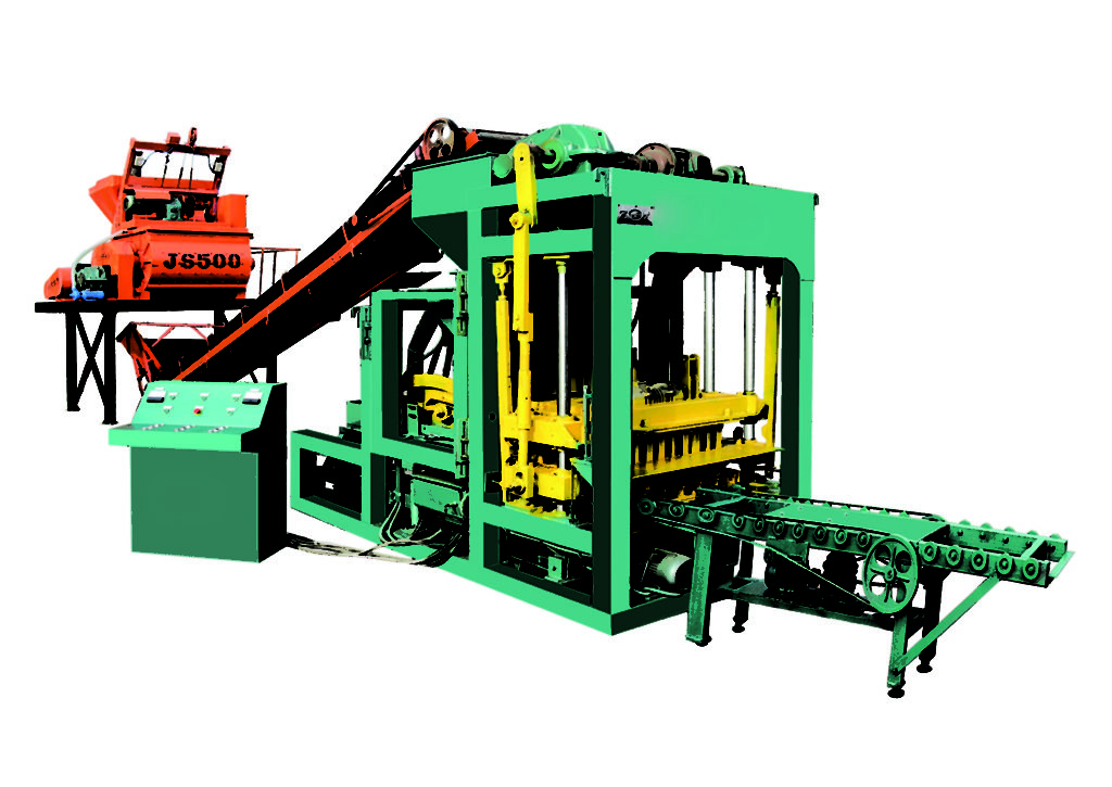 QTJ4-25 automatic brick and block machine