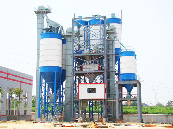 dry mix mortar production line