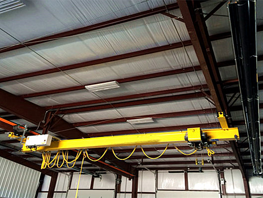 light duty bridge crane