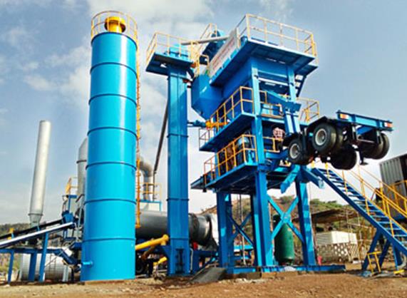 Overview Of The Components Of A Mobile Asphalt Batch Plant