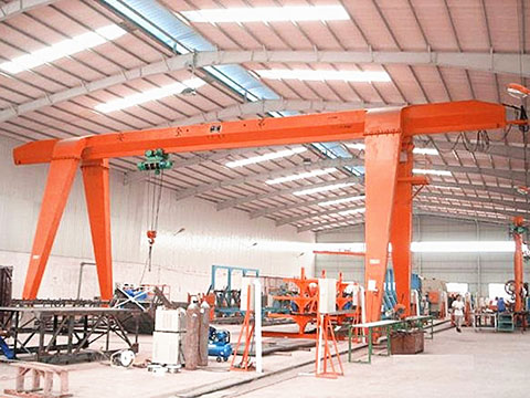 single girder indoor gantry crane