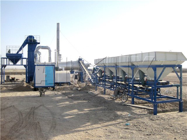 Mini asphalt mixing plant