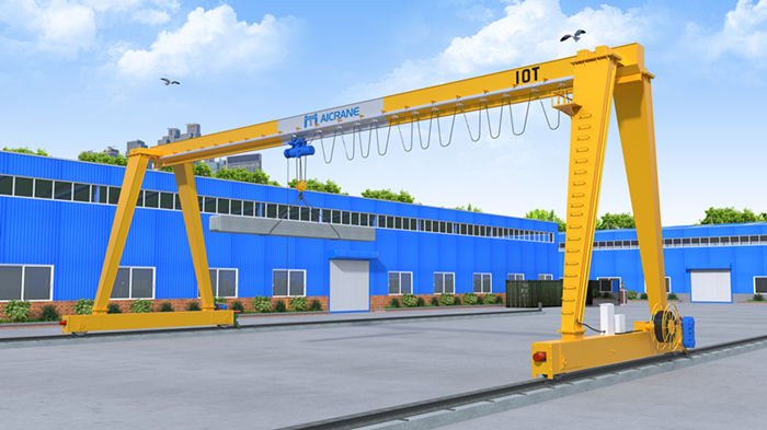 single girder crane