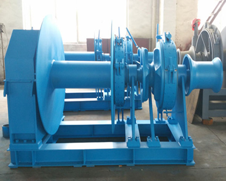 single drum deck winch