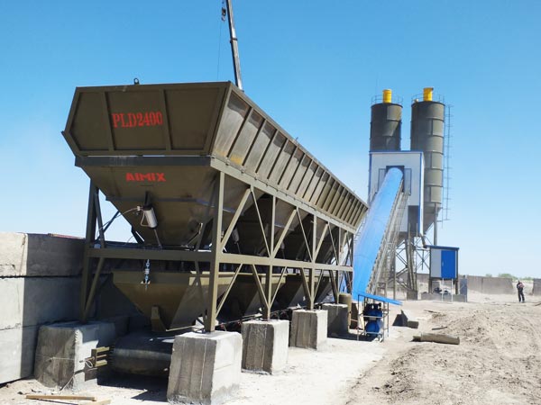 AJ-90 stationary batching plant