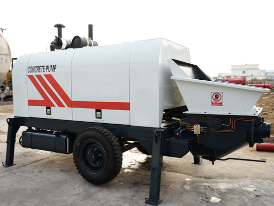 Diesel Concrete Trailer Pump for Sale