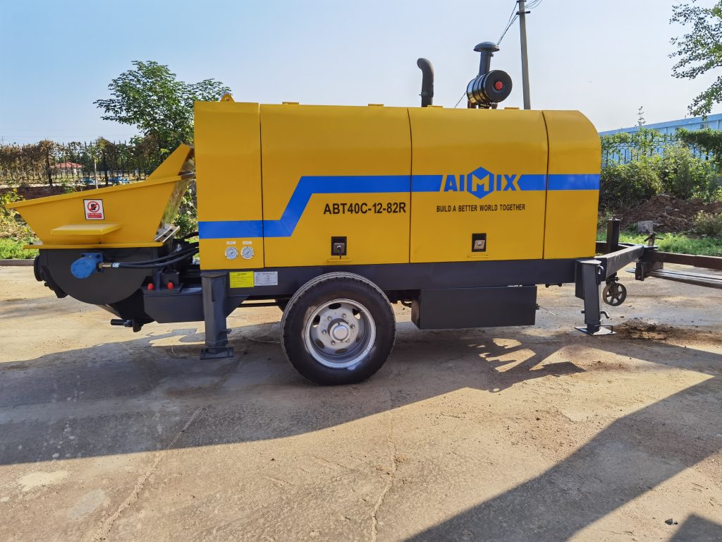 small concrete pump dijual