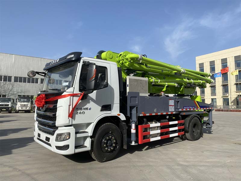 boom pressure concrete pump