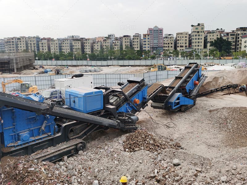 concrete crusher plant