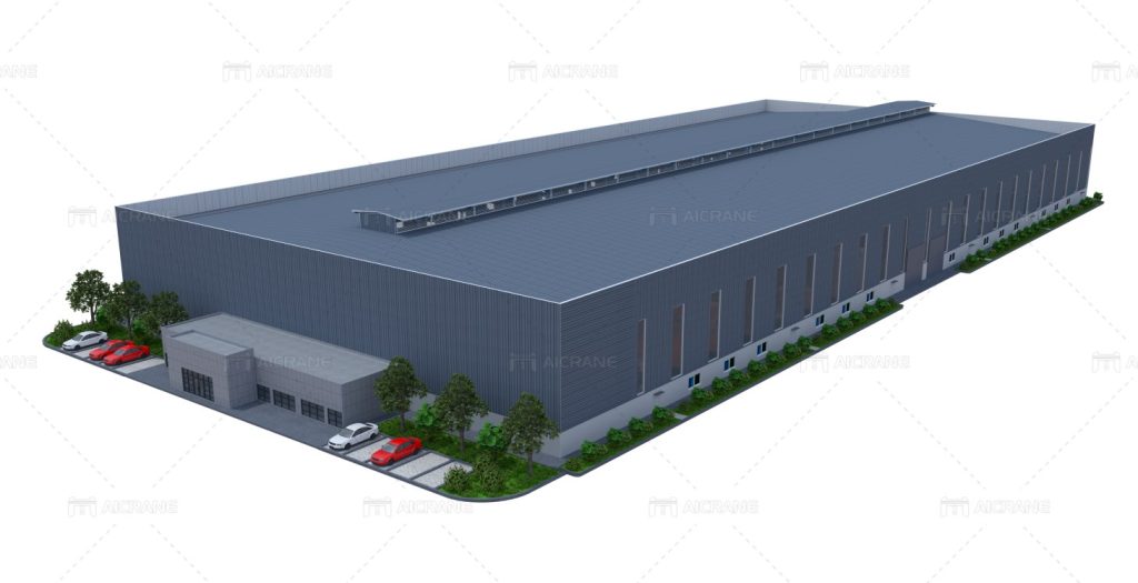 steel frame warehouse