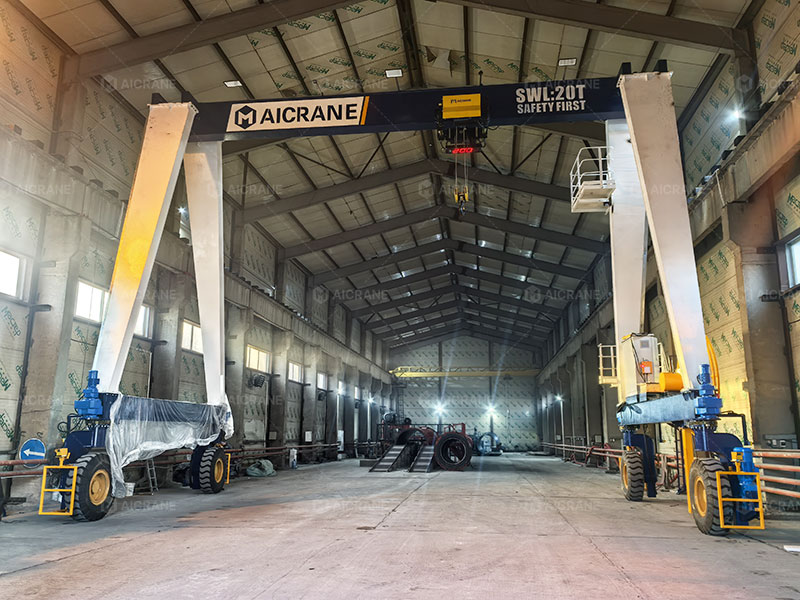 20 ton rubber tyred gantry crane